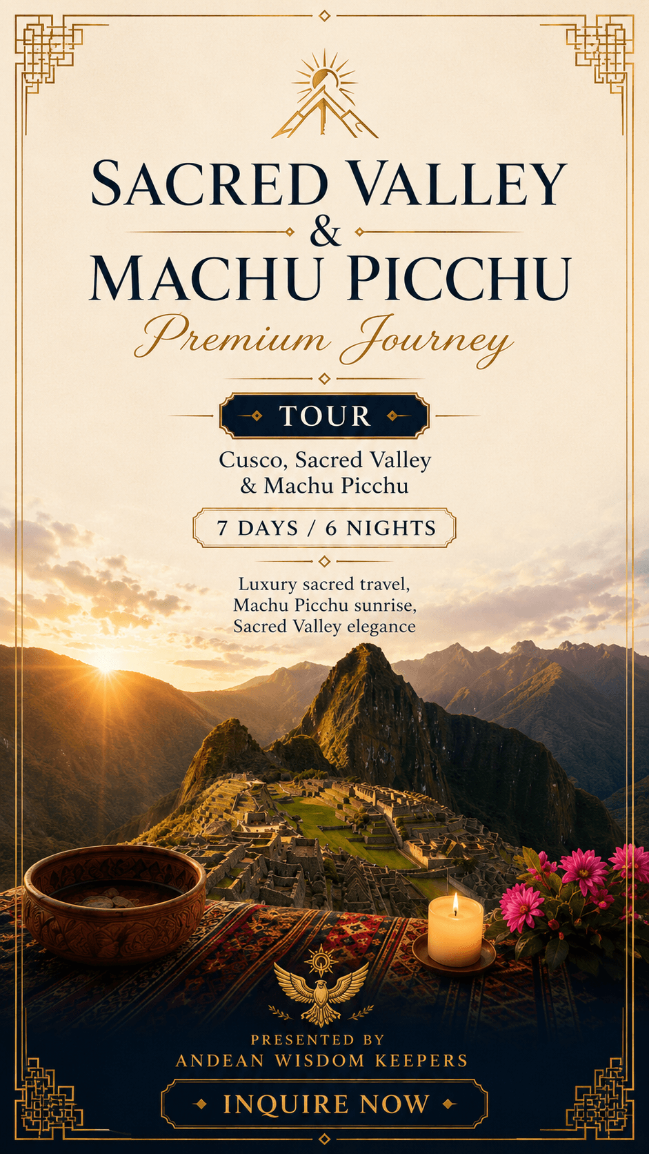 Sacred Valley & Machu Picchu Premium Journey